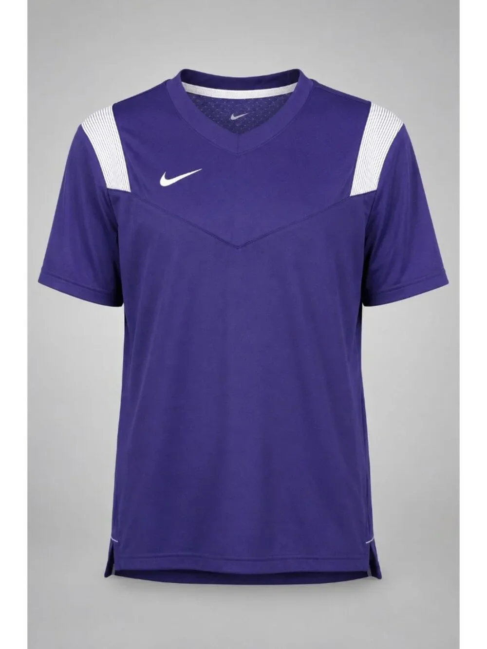Nike Dri-FIT Mens Medium Football T-Shirt Purple Short Sleeve Tee DJ5133-546 NWT